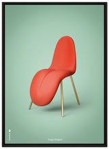 Brainchild – Canvastryck – Klassisk – Mint – Tunga