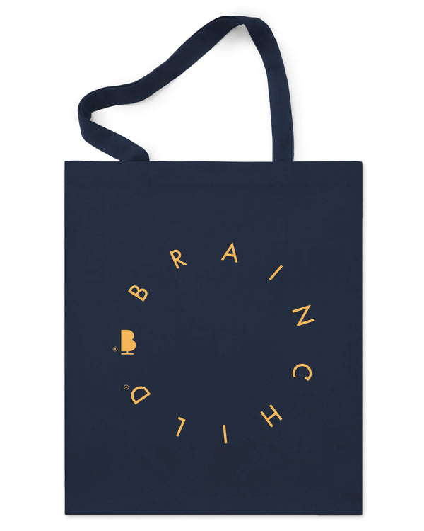 Brainchild – Tote bag – Logo – Blå