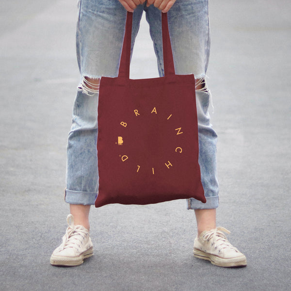 Brainchild – Tote bag – Logo – Bordeaux