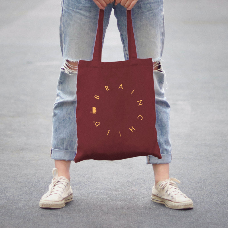 Brainchild – Tote bag – Logo – Bordeaux