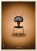 Brainchild – Poster – Klassisk – Brun – Myra