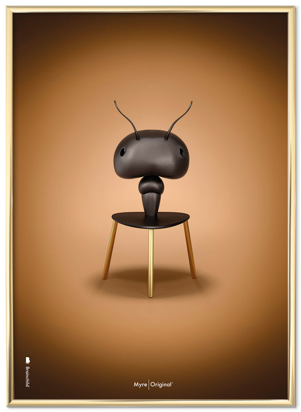 Brainchild – Poster – Klassisk – Brun – Myra