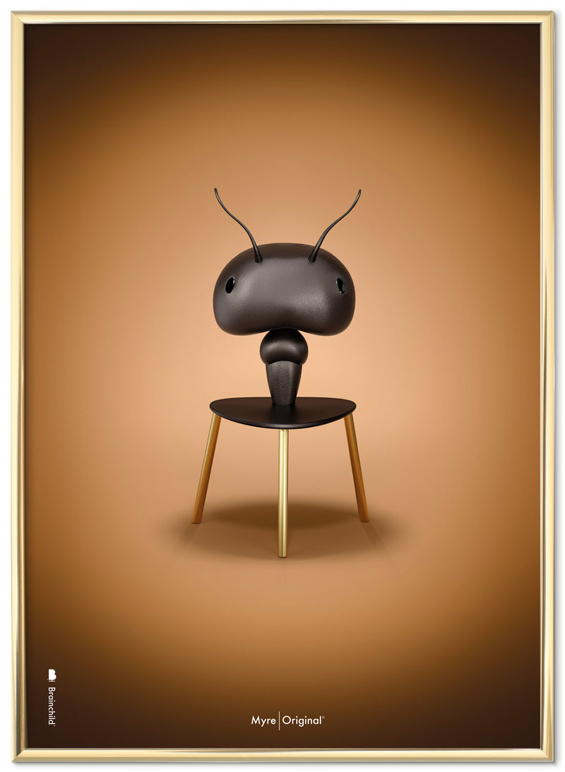 Brainchild – Poster – Klassisk – Brun – Myra