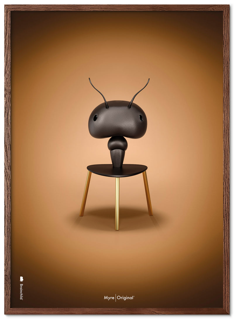 Brainchild – Poster – Klassisk – Brun – Myra