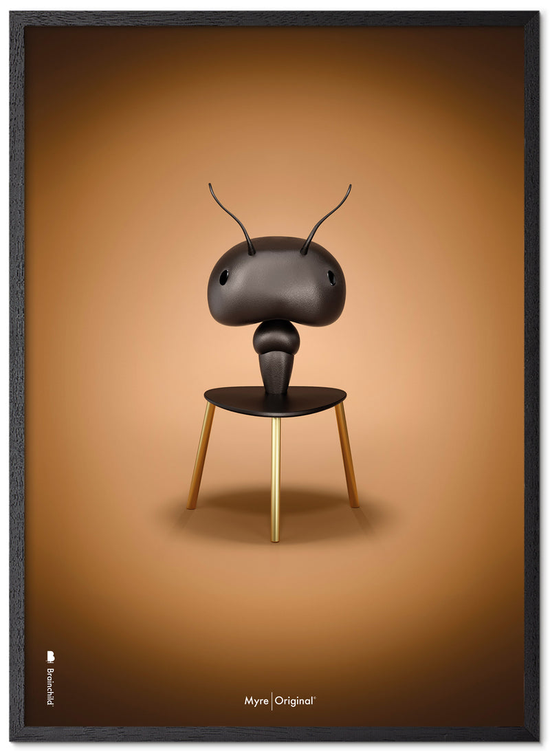 Brainchild – Poster – Klassisk – Brun – Myra