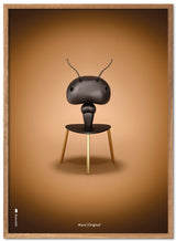 Brainchild – Poster – Klassisk – Brun – Myra