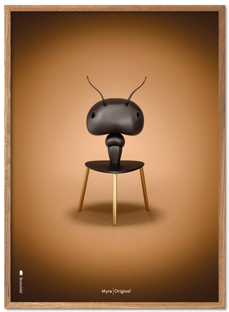 Brainchild – Poster – Klassisk – Brun – Myra