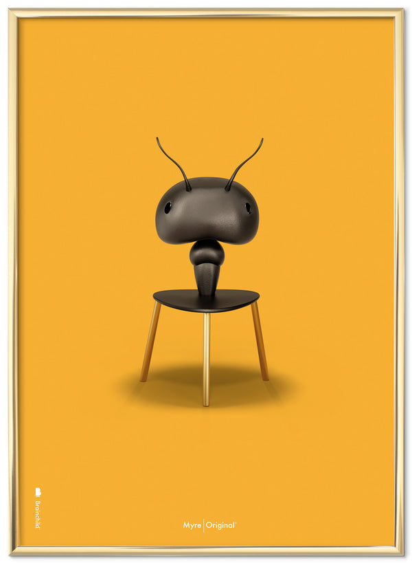 Brainchild – Poster – Klassisk – Gul – Myra