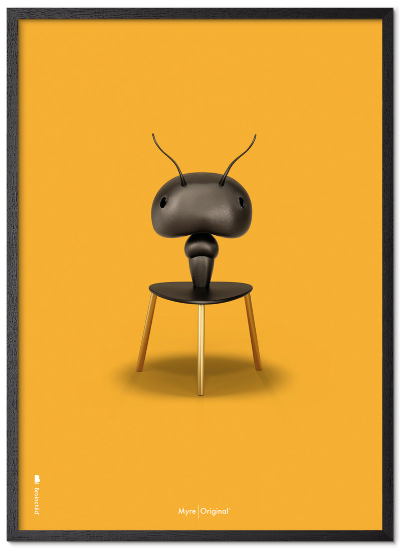 Brainchild – Poster – Klassisk – Gul – Myra