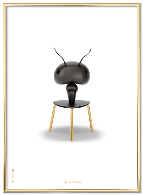 Brainchild – Poster – Klassisk – Vit – Myra