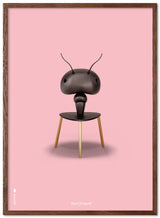 Brainchild – Poster – Klassisk – Rosa – Myra