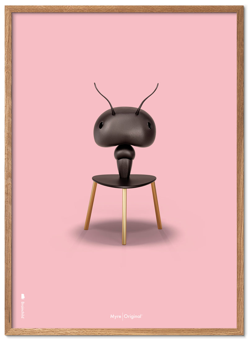 Brainchild – Poster – Klassisk – Rosa – Myra