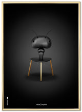 Brainchild – Poster – Klassisk – Svart – Myra