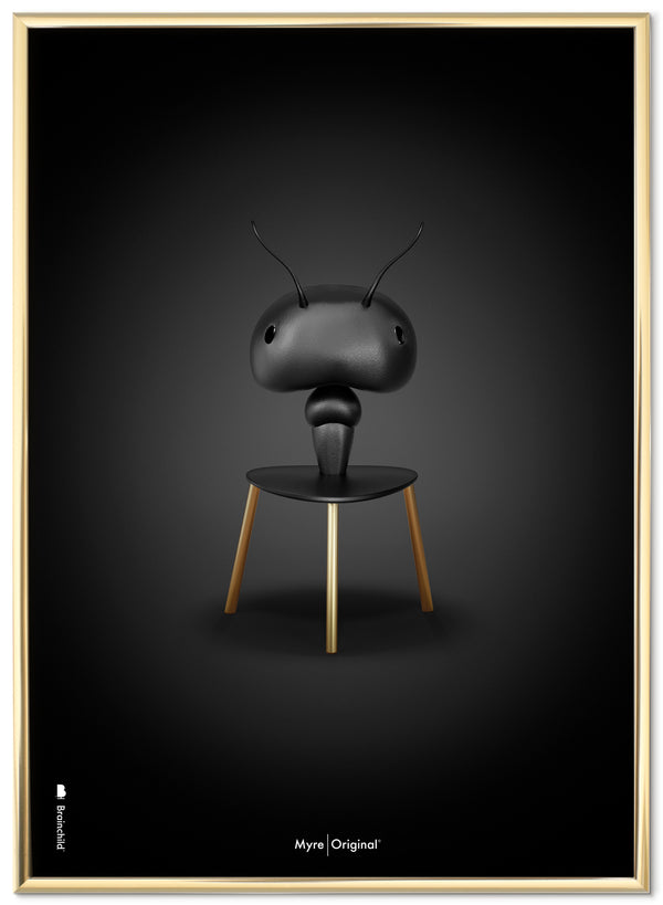 Brainchild – Poster – Klassisk – Svart – Myra