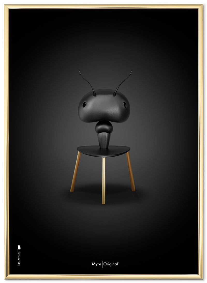 Brainchild – Poster – Klassisk – Svart – Myra