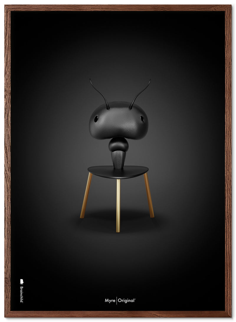 Brainchild – Poster – Klassisk – Svart – Myra