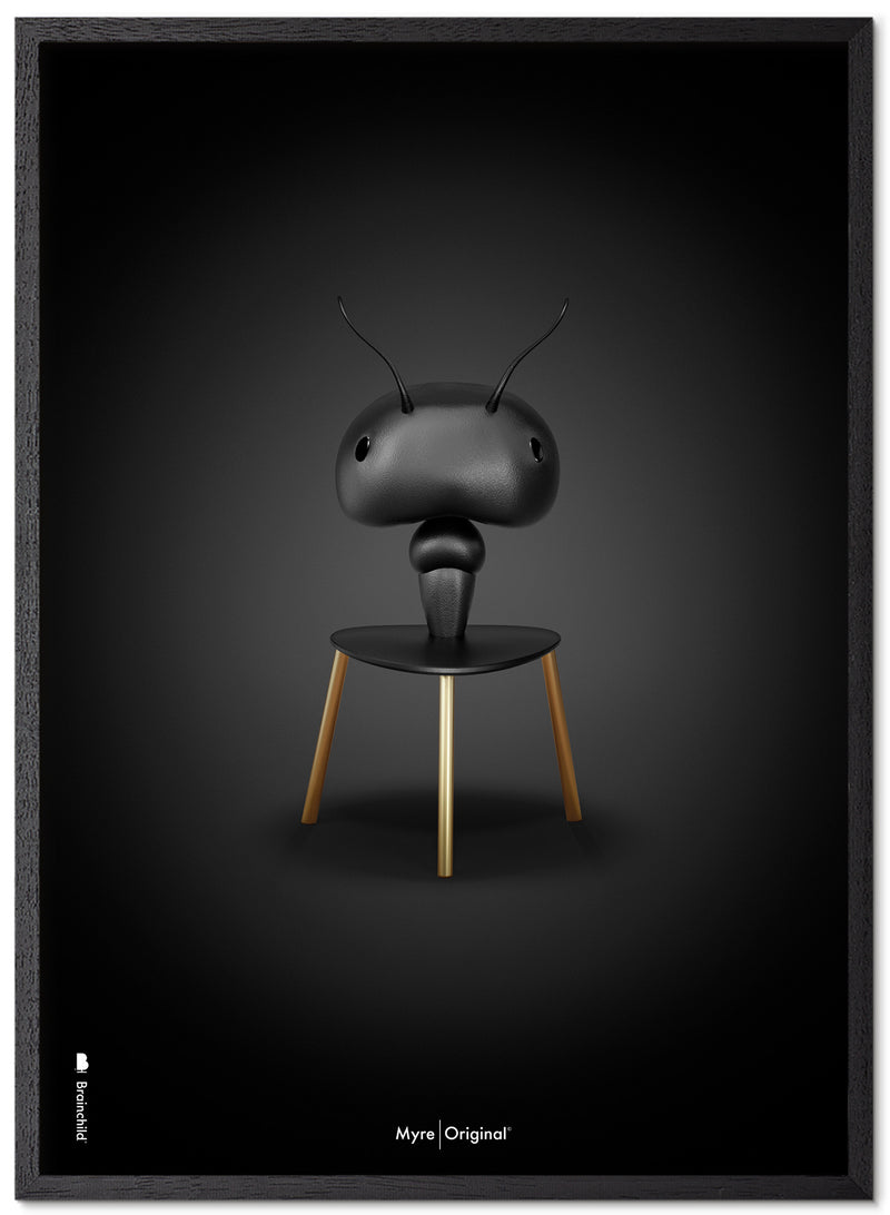 Brainchild – Poster – Klassisk – Svart – Myra