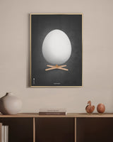 Brainchild – Poster – Akvarell – Svart – Ägg