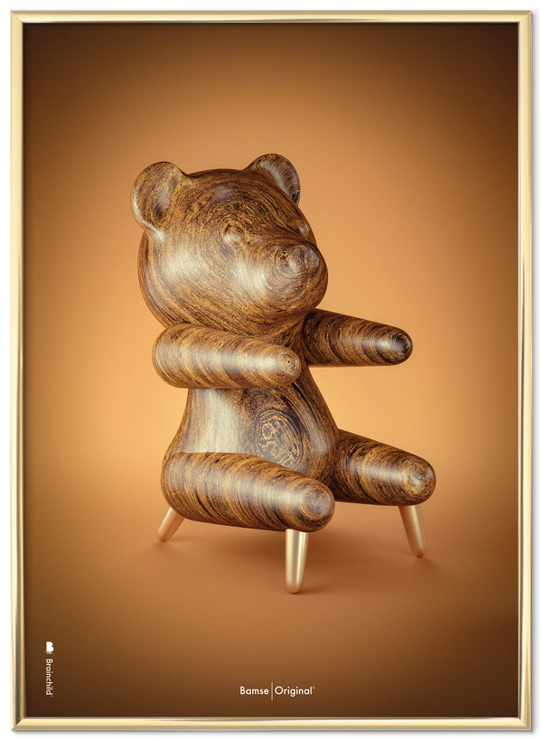 Brainchild – Poster – Klassisk – Brun – Bamse Figur