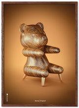 Brainchild – Poster – Klassisk – Brun – Bamse Figur