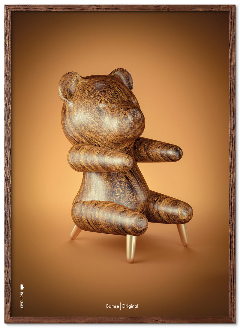 Brainchild – Poster – Klassisk – Brun – Bamse Figur