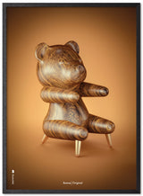 Brainchild – Poster – Klassisk – Brun – Bamse Figur