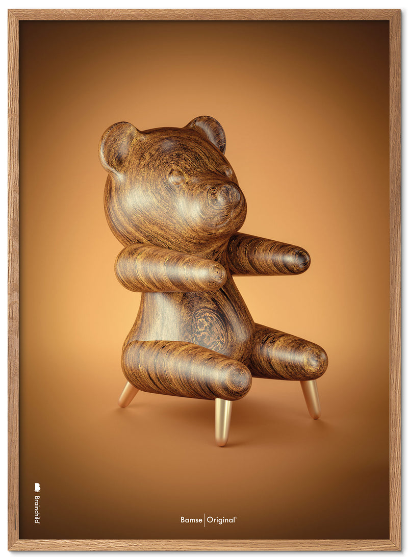 Brainchild – Poster – Klassisk – Brun – Bamse Figur