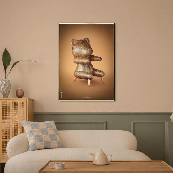 Brainchild – Poster – Klassisk – Brun – Bamse Figur