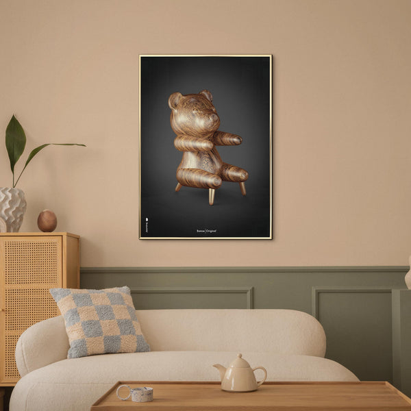 Brainchild – Poster – Klassisk – Svart – Bamse Figur