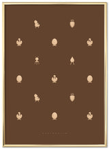 Brainchild – Poster – Designikoner – Brun – Harmoni