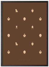 Brainchild – Poster – Designikoner – Brun – Harmoni