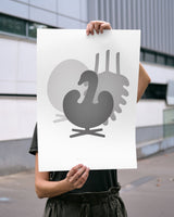 Brainchild – Poster – Designikoner – Vit – Symfoni
