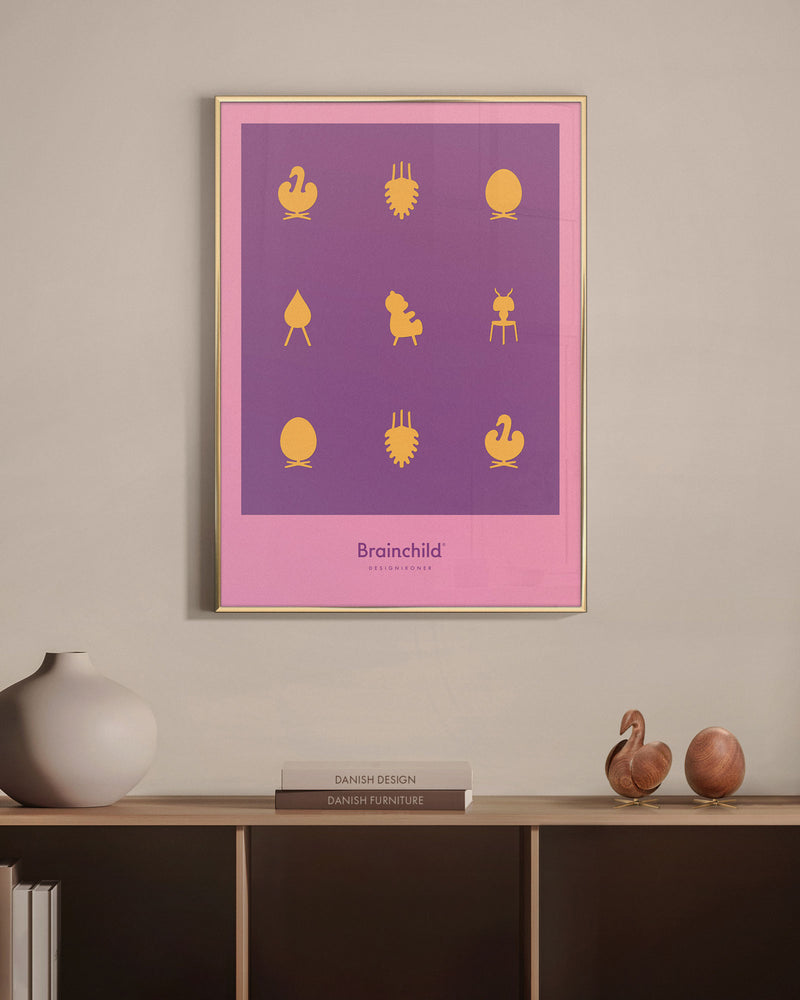 Brainchild – Poster – Designikoner – Rosa