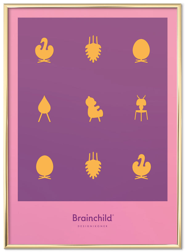 Brainchild – Poster – Designikoner – Rosa