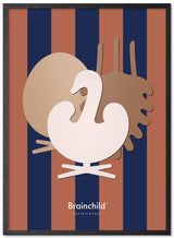 Brainchild – Poster – Designikoner – Blå – Symfoni