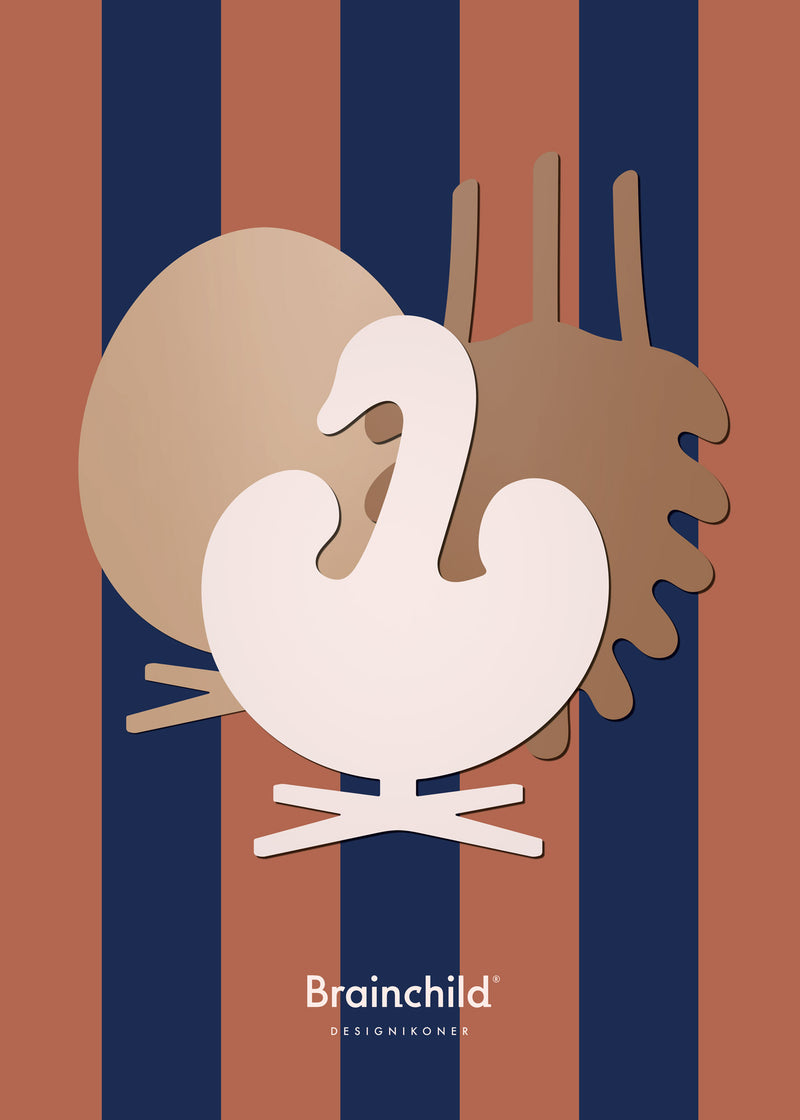 Brainchild – Poster – Designikoner – Blå – Symfoni