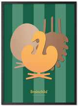 Brainchild – Poster – Designikoner – Grön – Symfoni