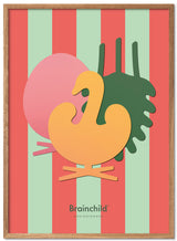 Brainchild – Poster – Designikoner – Röd – Symfoni