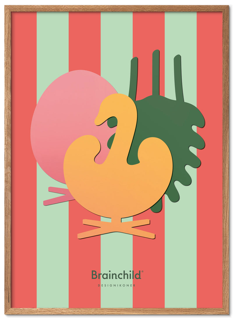 Brainchild – Poster – Designikoner – Röd – Symfoni