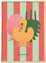 Brainchild – Poster – Designikoner – Röd – Symfoni