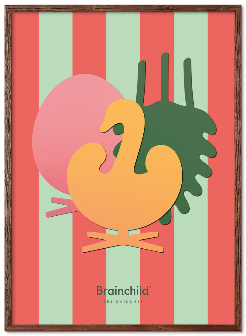 Brainchild – Poster – Designikoner – Röd – Symfoni