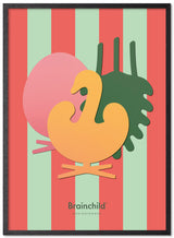 Brainchild – Poster – Designikoner – Röd – Symfoni