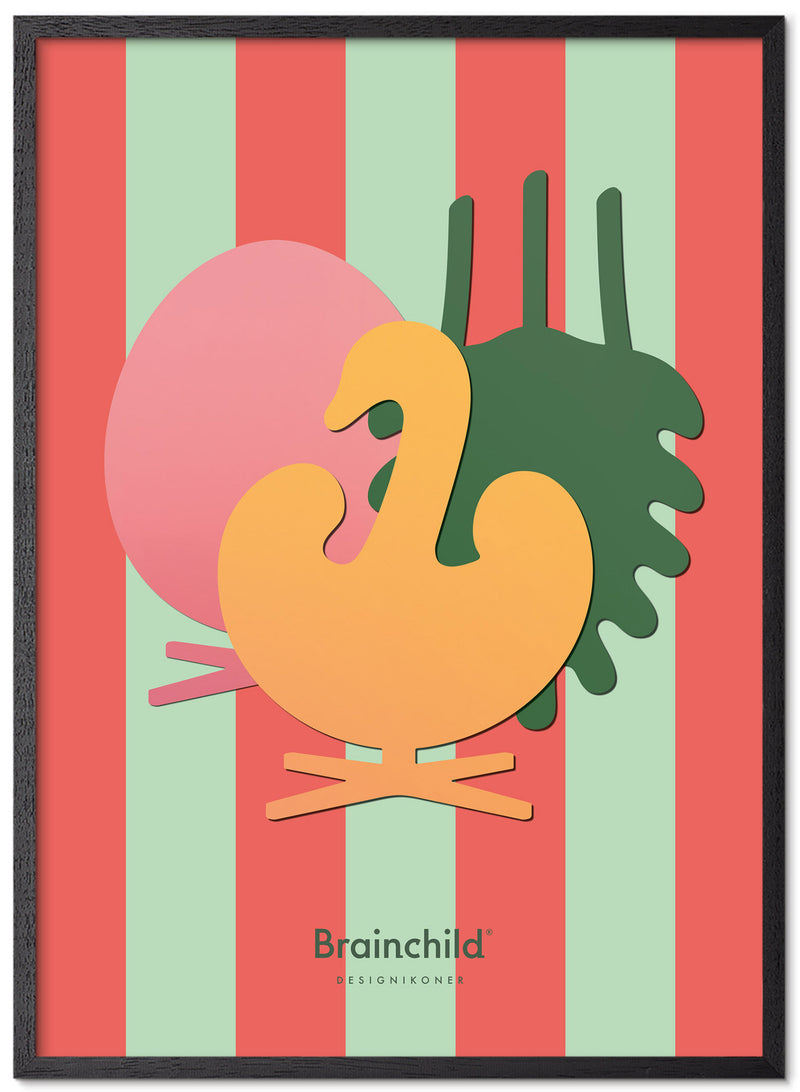 Brainchild – Poster – Designikoner – Röd – Symfoni