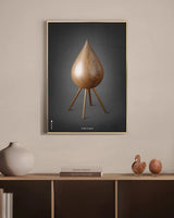 Brainchild – Poster – Klassisk – Svart – Droppen Figur