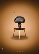 Brainchild – Poster – Klassisk – Brun – Myra