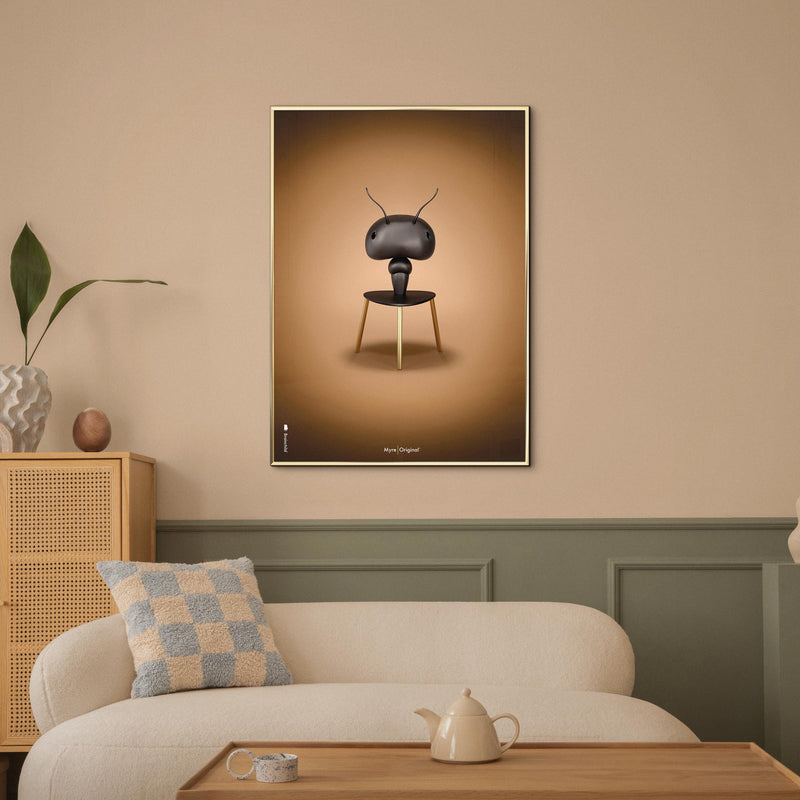 Brainchild – Poster – Klassisk – Brun – Myra