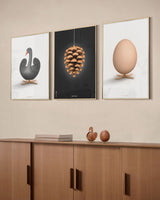 Brainchild – Poster – Klassisk – Vit – Svan