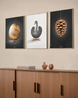 Brainchild – Poster – Klassisk – Vit – Svan