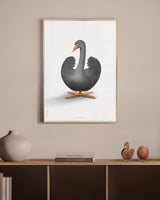 Brainchild – Poster – Klassisk – Vit – Svan