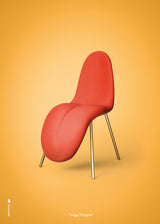 Brainchild – Poster – Klassisk – Gul – Tunga